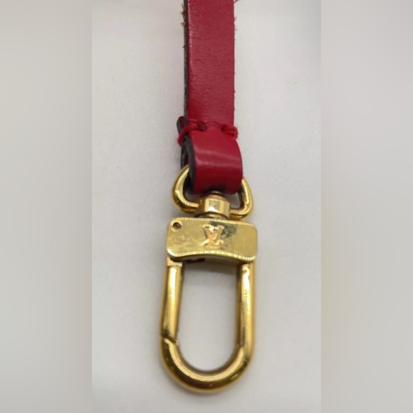 Authentic Louis Vuitton Epi Red Soufflo Pouch W/Bag - Picture 13 of 16